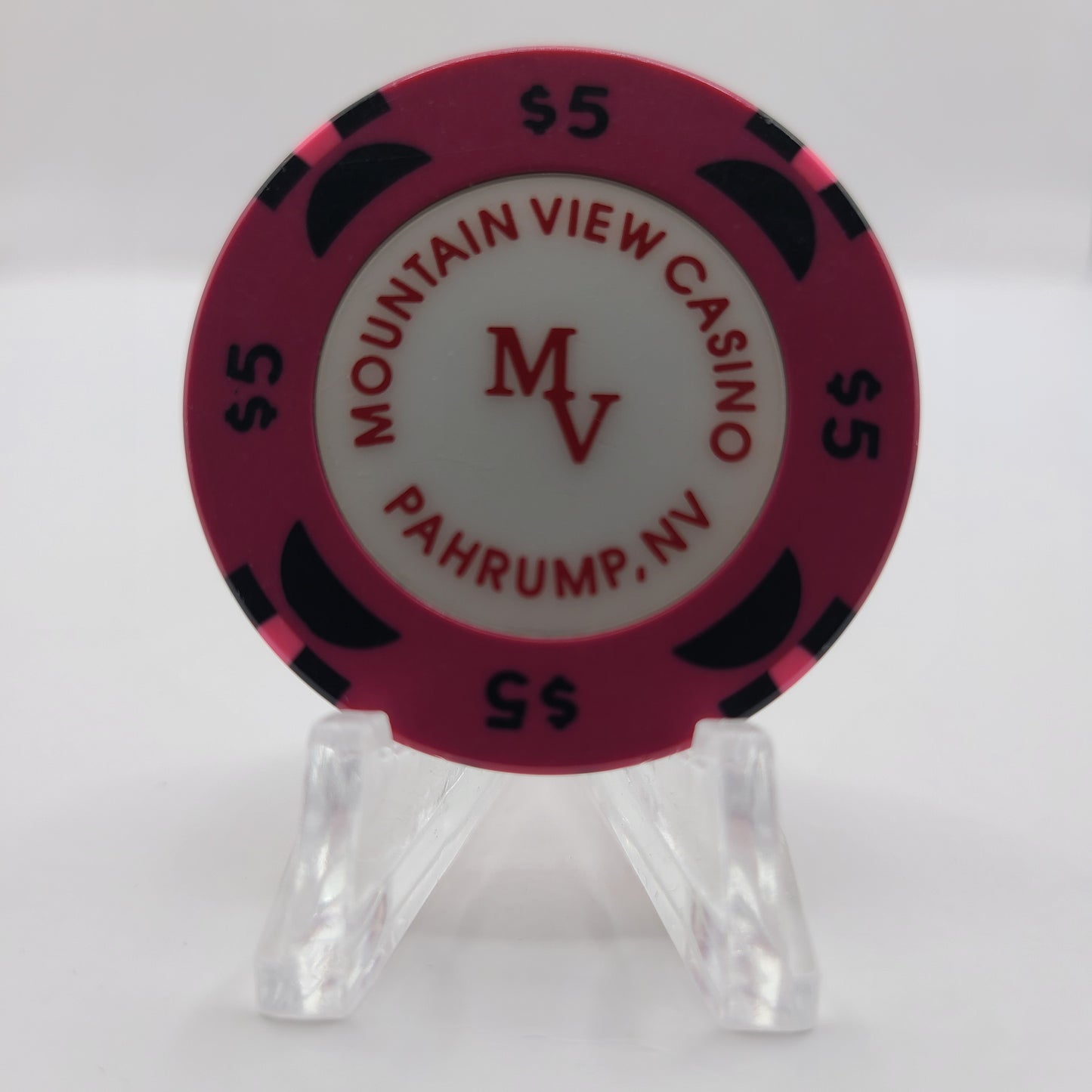 Mountain View Casino Pahrump Nevada 1994 $5 Chip N0401