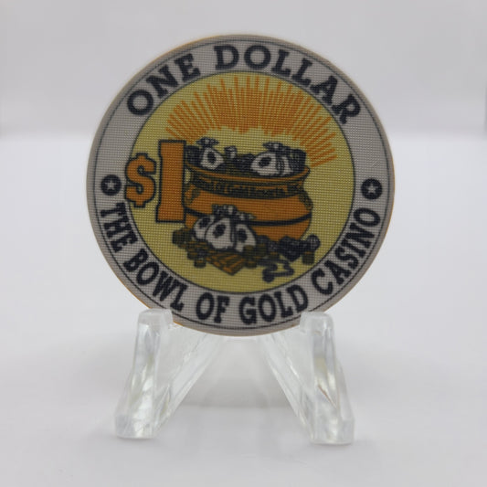 Bowl of Gold Casino Cripple Creek Colorado 1992 $1 Chip