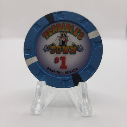 Terrible's Town Casino Pahrump Nevada 1998 $1 Chip V3502