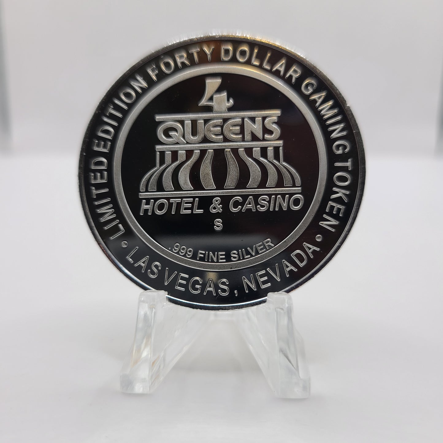 Four Queens Casino Las Vegas Nevada 2021 $40 "Goddess Tyche" Silver Strike LTD 400