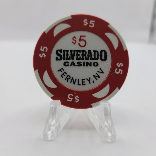 Silverado Casino Fernley Nevada 1994 $5 Chip N0510