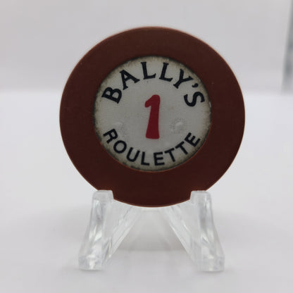 Bally’s Hotel Casino Las Vegas Nevada 1997 Roulette Chip V7899