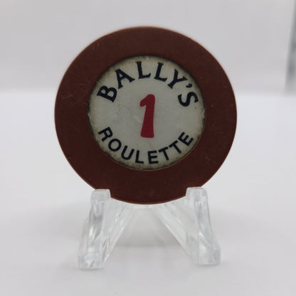 Bally’s Hotel Casino Las Vegas Nevada 1997 Roulette Chip V7899