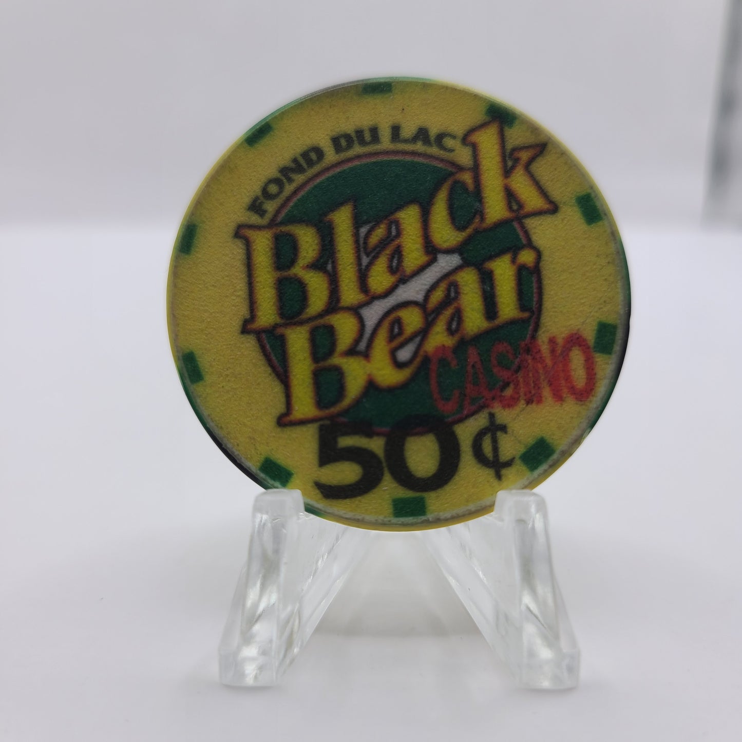 Black Bear Casino Carlton Minnesota $.50 Chip