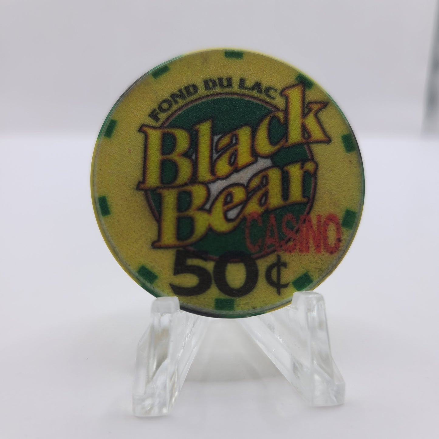 Black Bear Casino Carlton Minnesota $.50 Chip