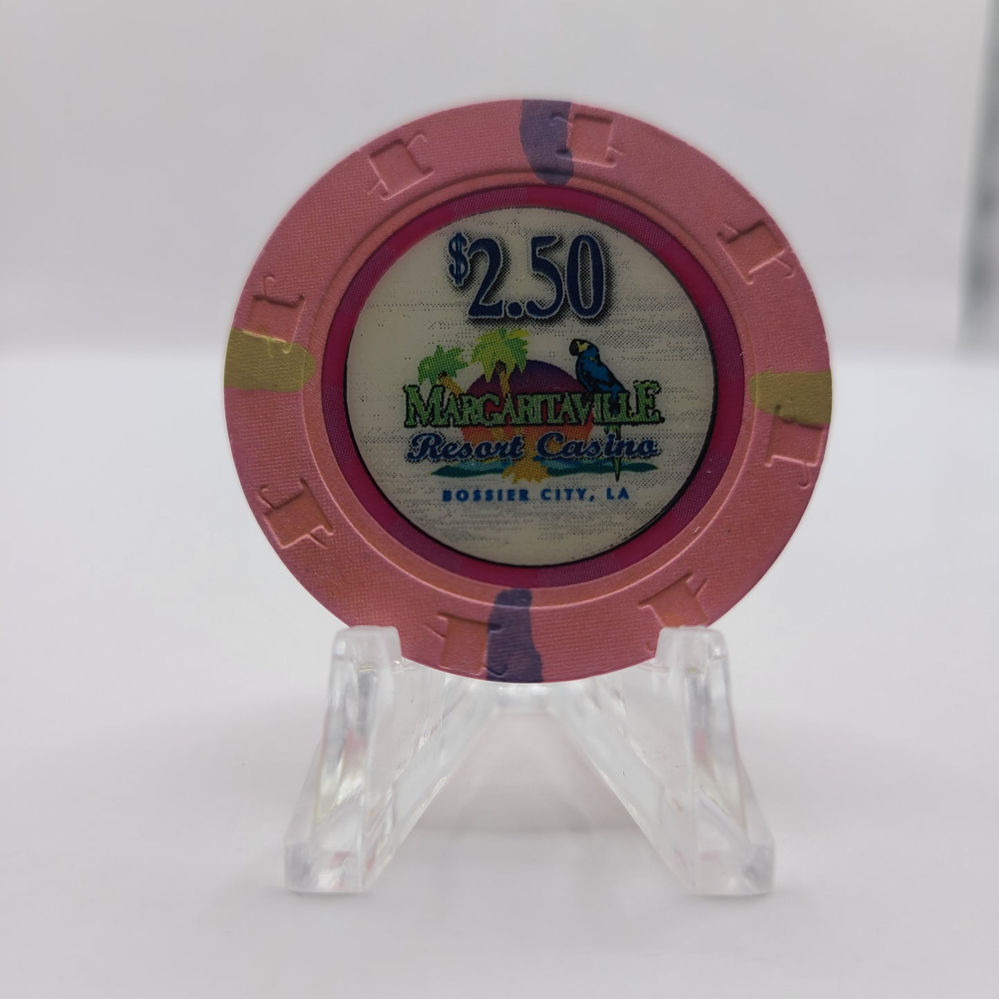 Margaritaville Hotel Casino Bossier City Louisiana 2013 $2.50 Chip