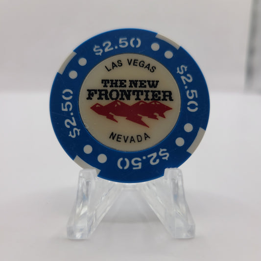 The New Frontier Hotel Casino Las Vegas Nevada $2.50 Chip N9769