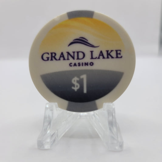 Grand Lake Casino Grove Oklahoma 2019 $1 Chip