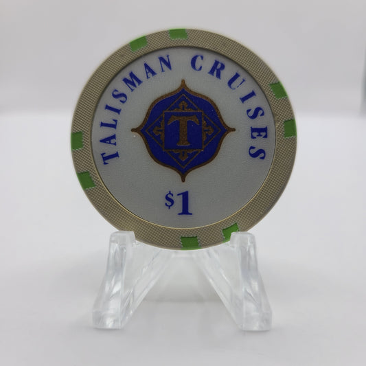 Talisman Cruises Galveston Texas 2001 $1 Chip