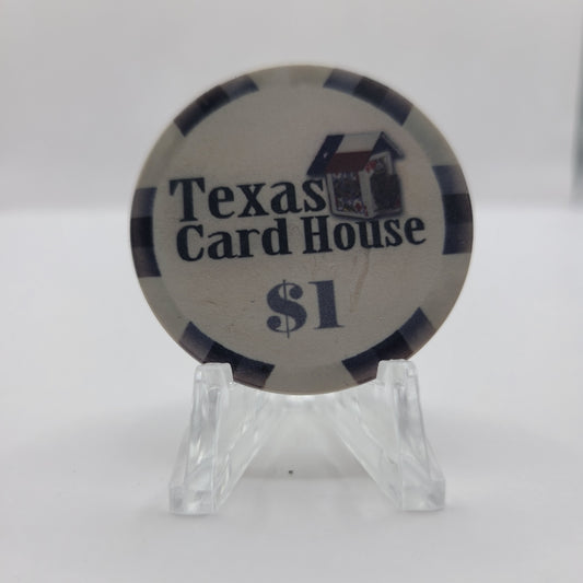 Texas Card House Austin Texas $1 Chip