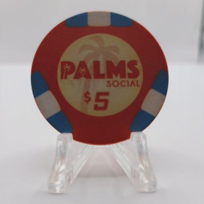 Palms Social Austin Texas $5 Chip