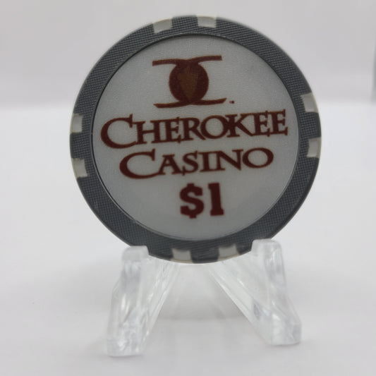 Cherokee Casino Catoosa Oklahoma $1 Chip