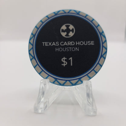 Texas Card House "Houston" Houston Texas 2023 $1 Chip