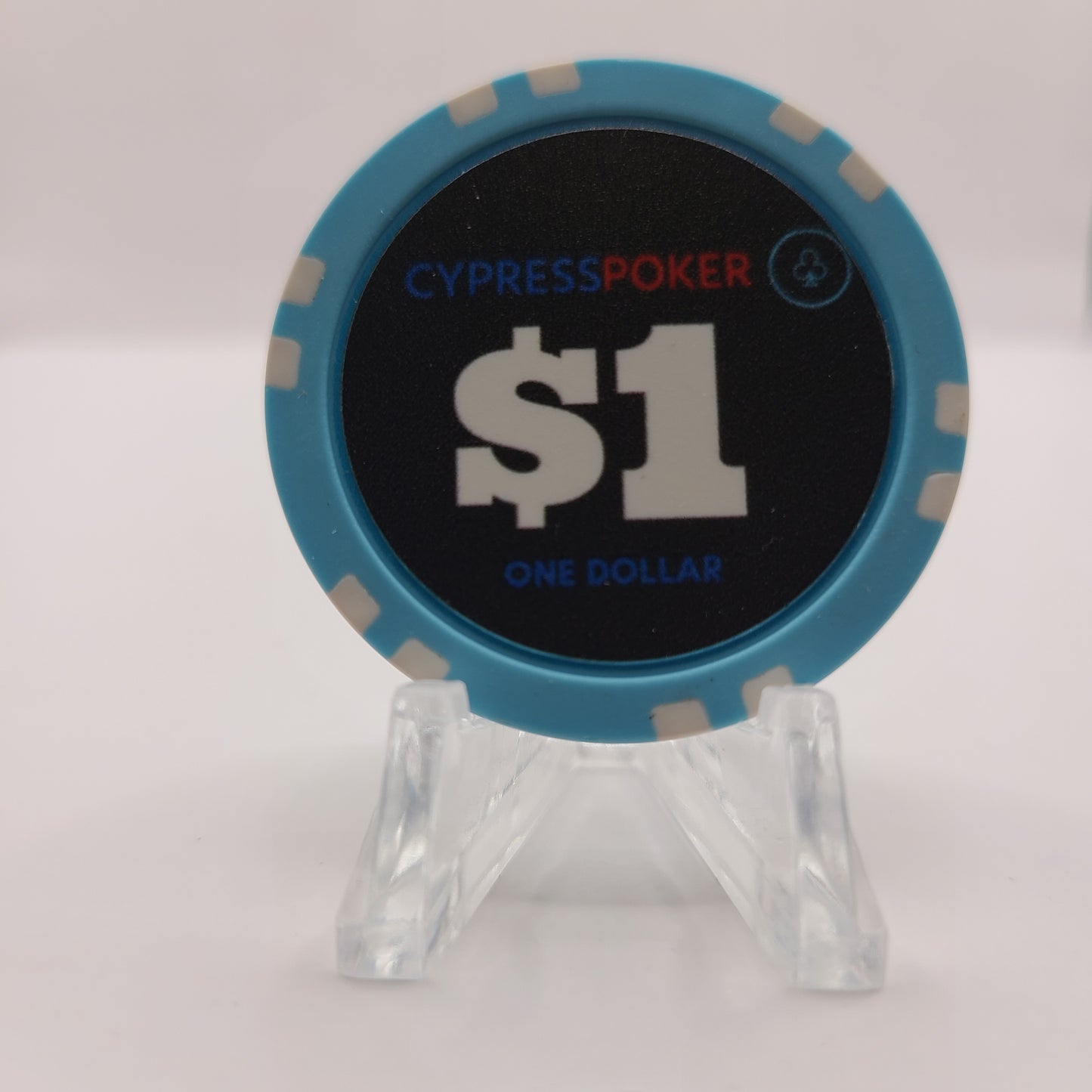 Cypress Poker Club Cypress Texas $1 Chip