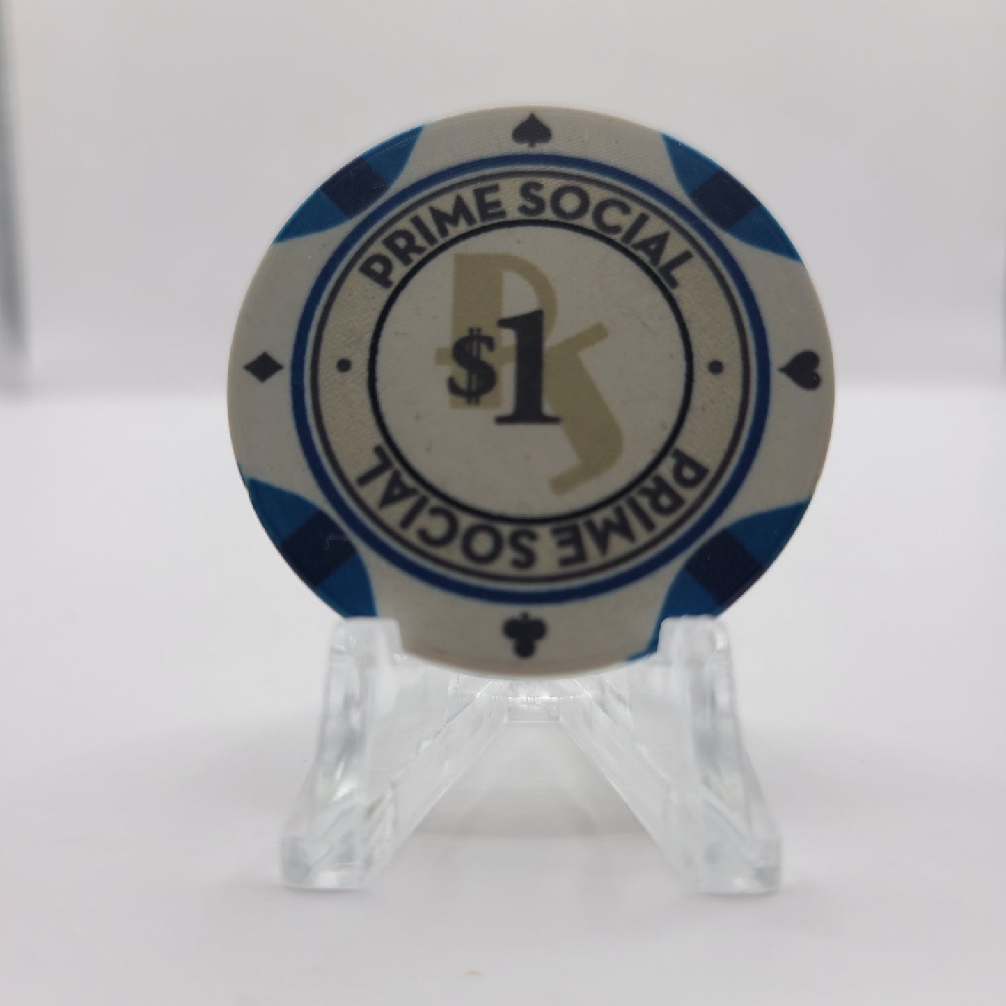 Prime Social Club Houston Texas 2018 $1 Chip