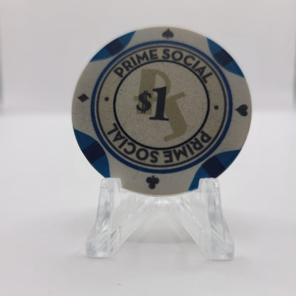 Prime Social Club Houston Texas 2018 $1 Chip