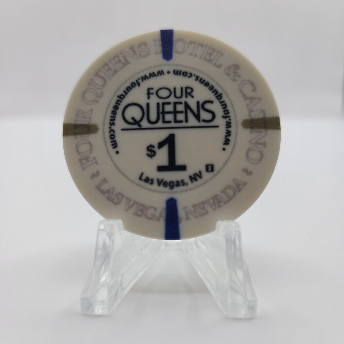 Four Queens Hotel Casino Las Vegas Nevada 2024 $1 Chip