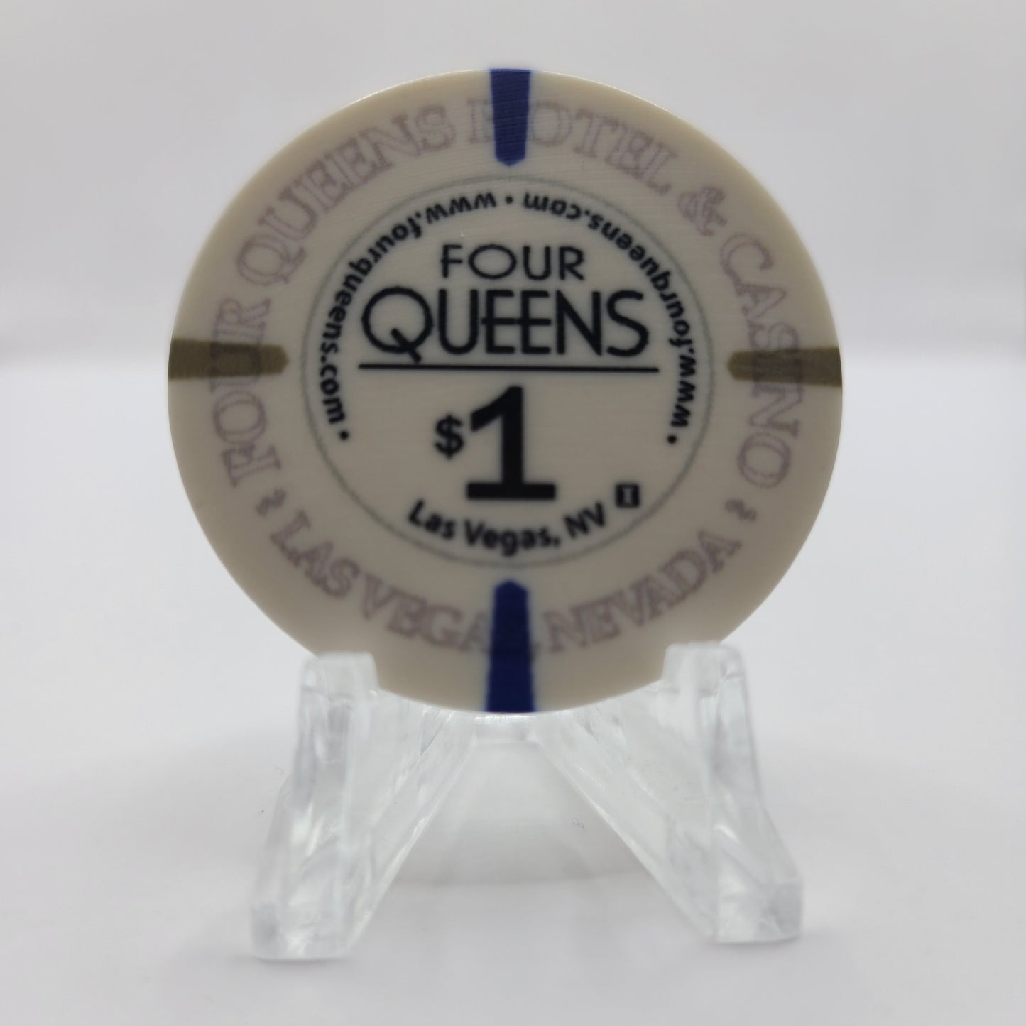 Four Queens Hotel Casino Las Vegas Nevada 2024 $1 Chip