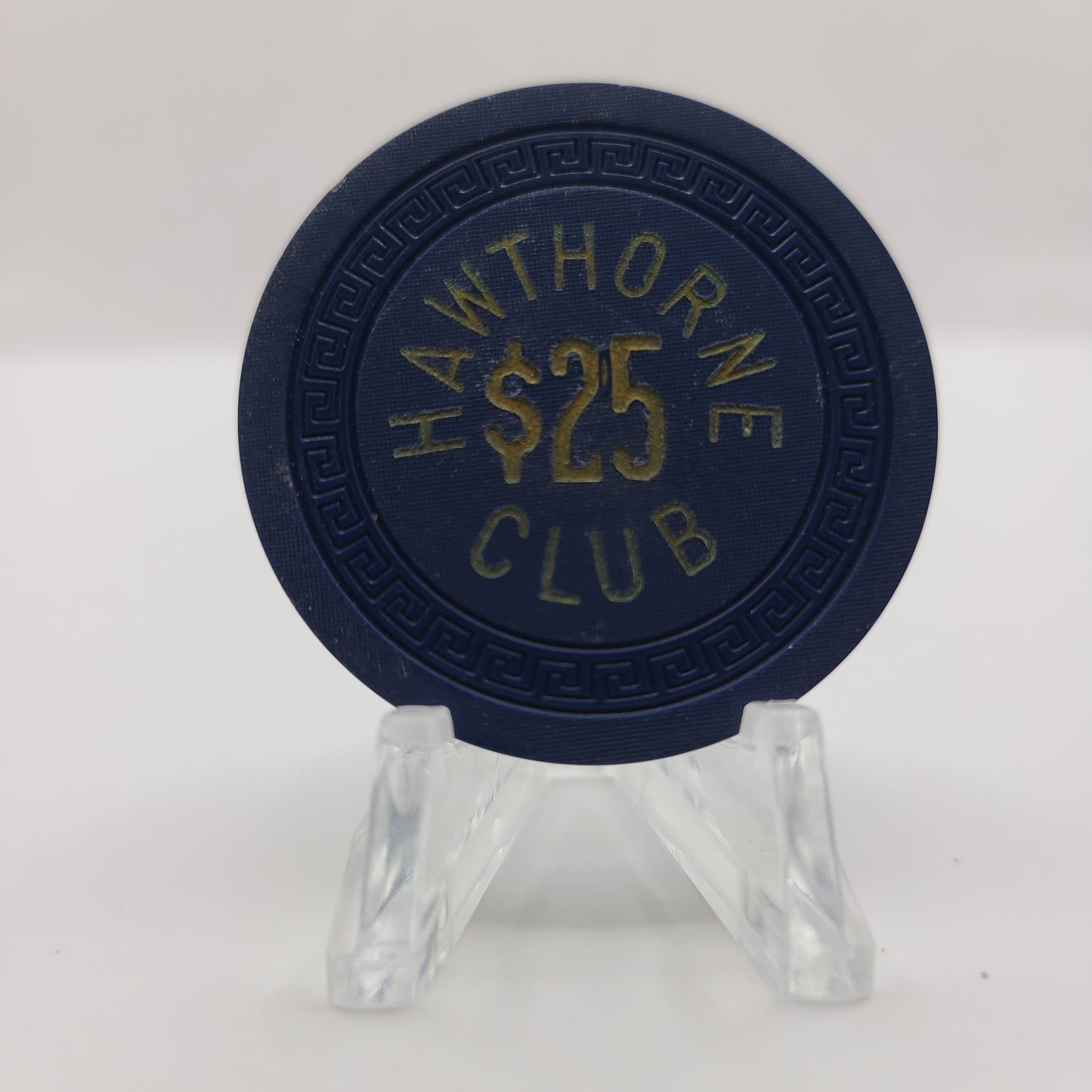 Hawthorne Club Hawthorne Nevada 1950's $25 Chip N7229