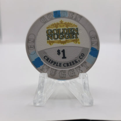 Golden Nugget Casino Cripple Creek Colorado 2023 $1 Chip