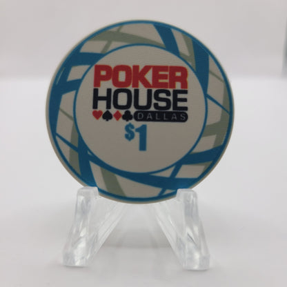 Poker House-Dallas DallasTexas 2021 $1 Chip