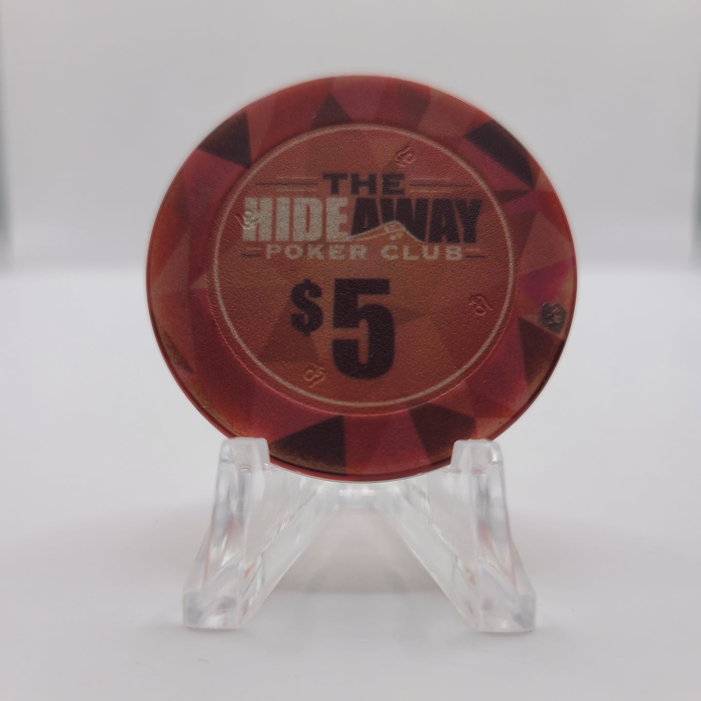 The Hideaway Poker Club Carrollton Texas 2024 $5 Chip