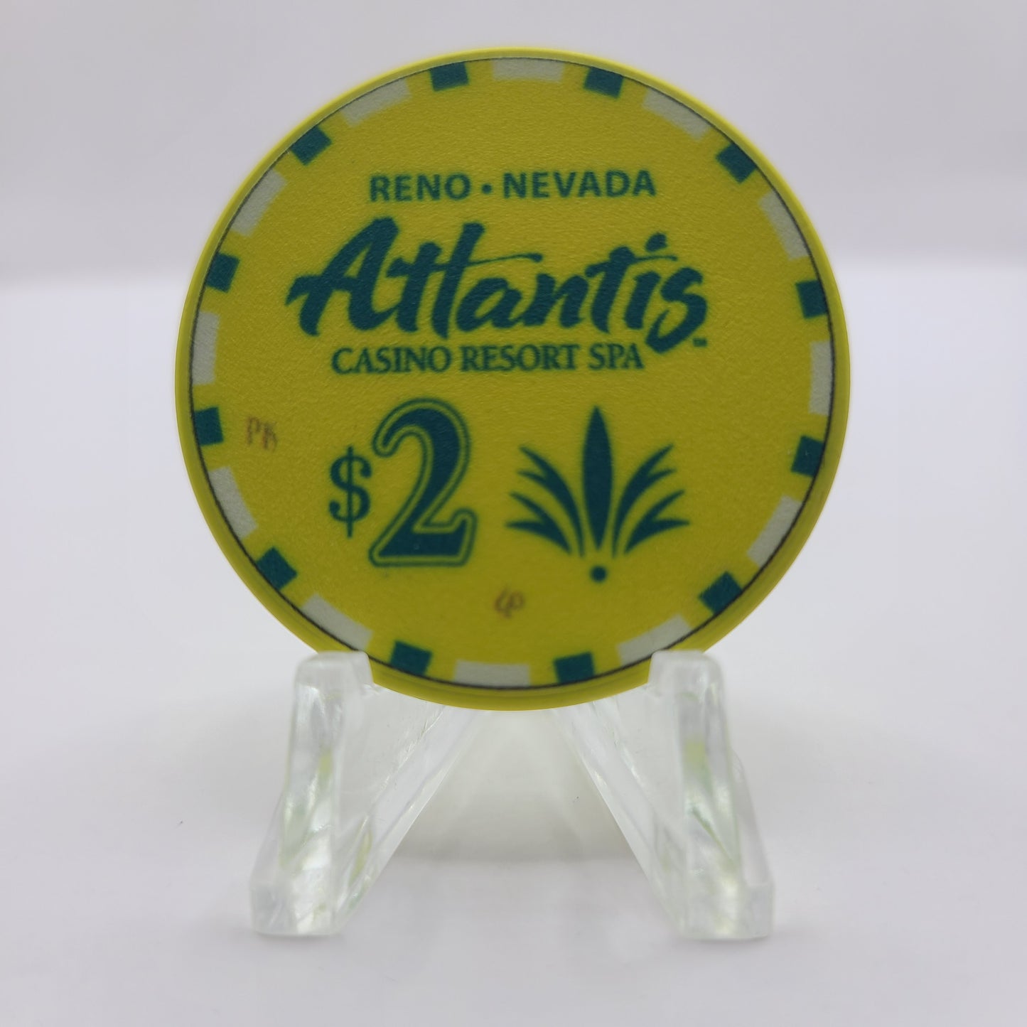 Atlantis Casino Resort Reno Nevada 2014 $2 Chip D1424