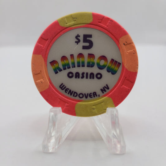 Rainbow Casino Wendover Nevada 2009 $5 Chip N1188