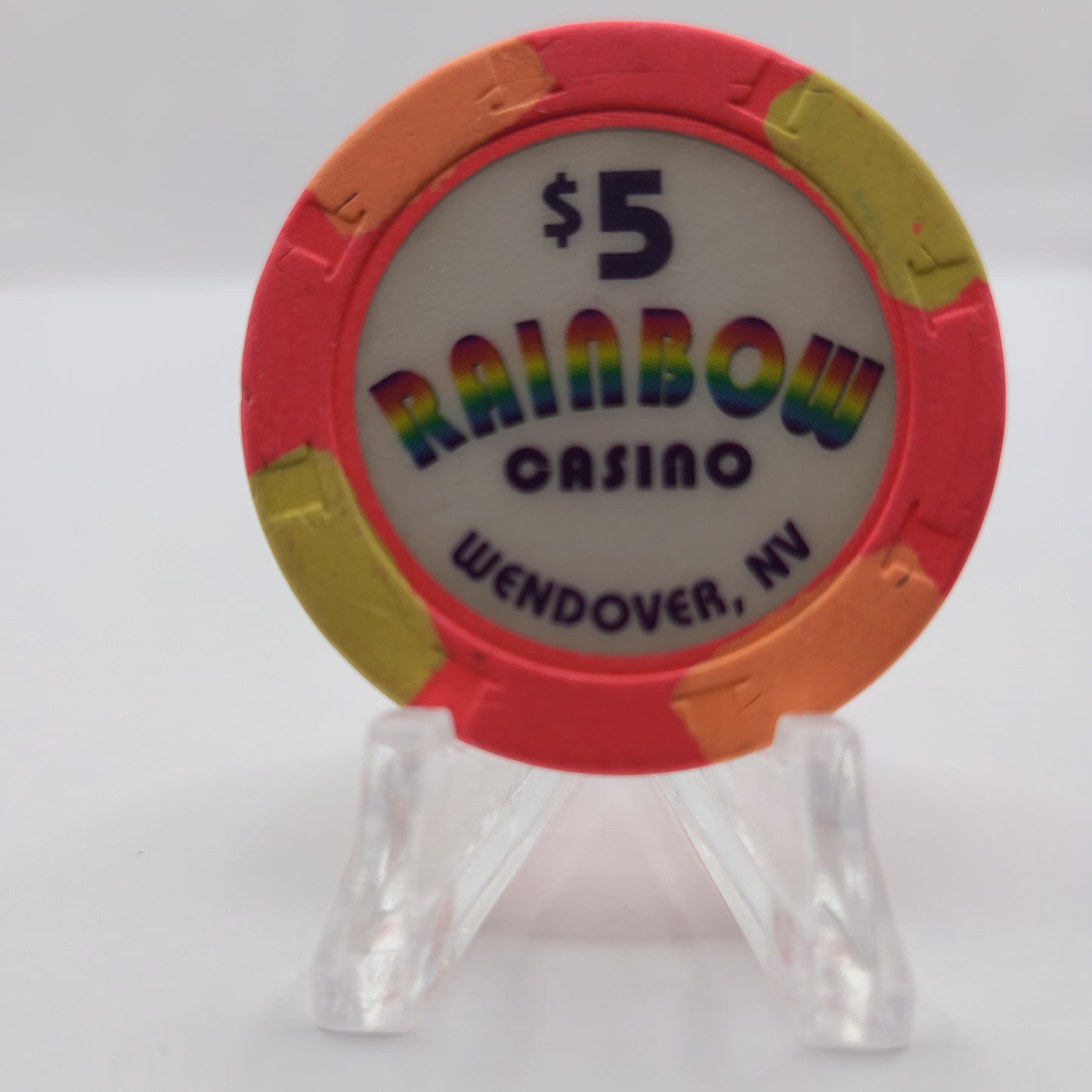 Rainbow Casino Wendover Nevada 2009 $5 Chip N1188