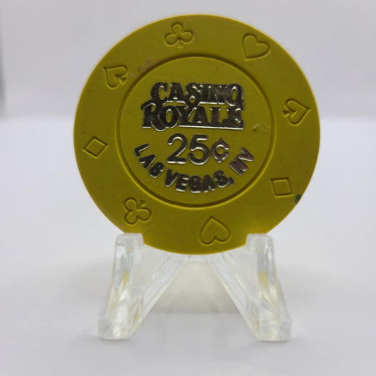 Casino Royale Las Vegas Nevada 1992 $.25 Chip N0263