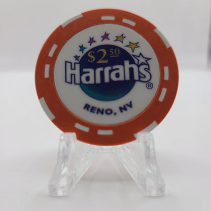 Harrah's Casino Reno Nevada $2.50 Chip N8526