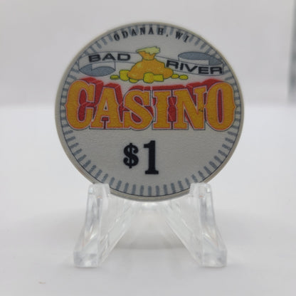 Bad River Casino Odanah WI $1 Chip