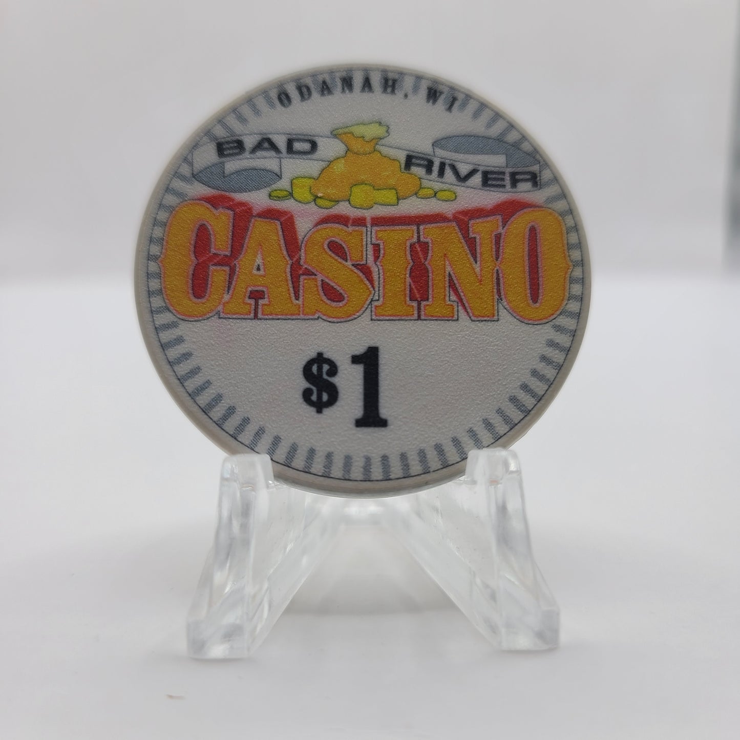 Bad River Casino Odanah WI $1 Chip