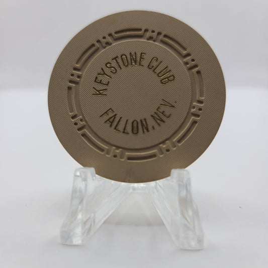 Keystone Club Fallon Nevada 1950's Chip *See Note in description