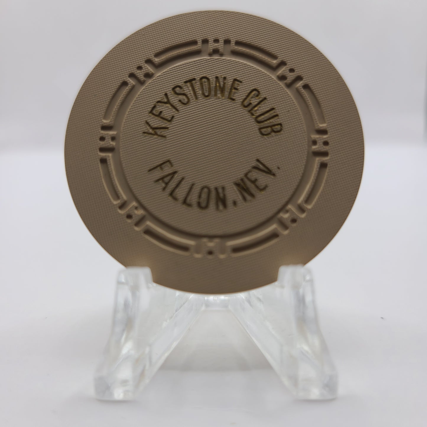 Keystone Club Fallon Nevada 1950's Chip *See Note in description