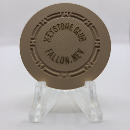 Keystone Club Fallon Nevada 1950's Chip *See Note in description