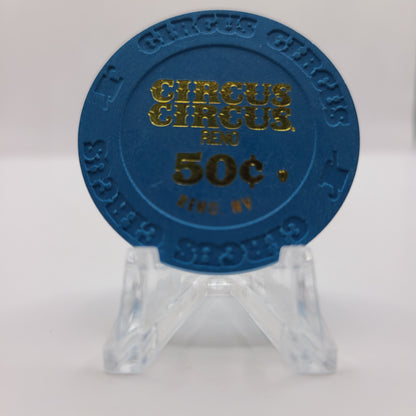 Circus Circus Casino Reno Nevada 2015 $.50 Chip