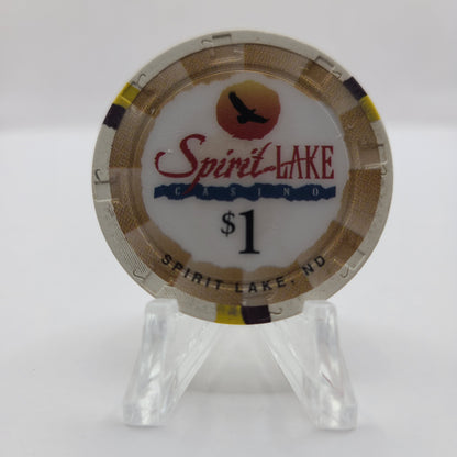 Spirit Lake Casino & Resort St. Michael North Dakota $1 Chip