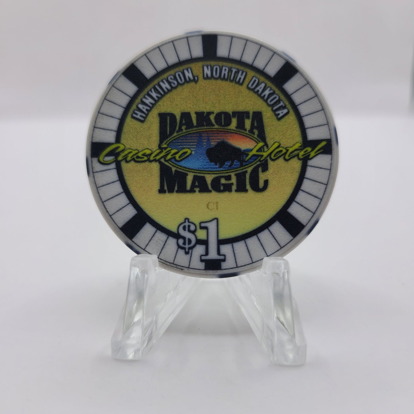 Dakota Magic Casino  & Resort Hankinson North Dakota $1 Chip