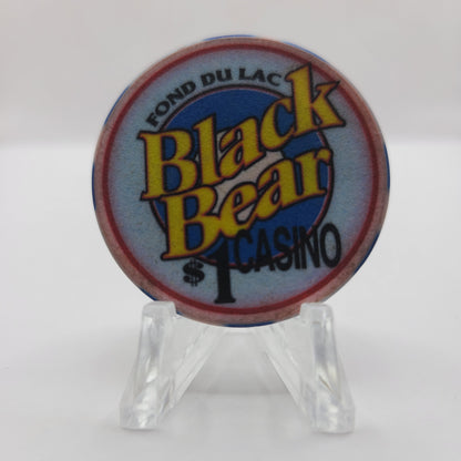 Black Bear Casino Carlton Minnesota $1 Chip