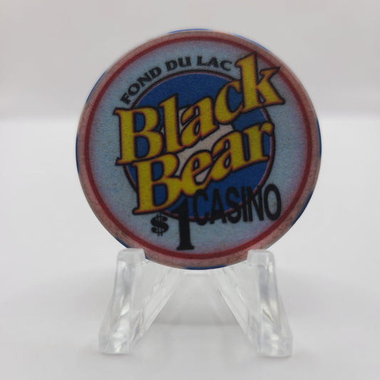 Black Bear Casino Carlton Minnesota $1 Chip