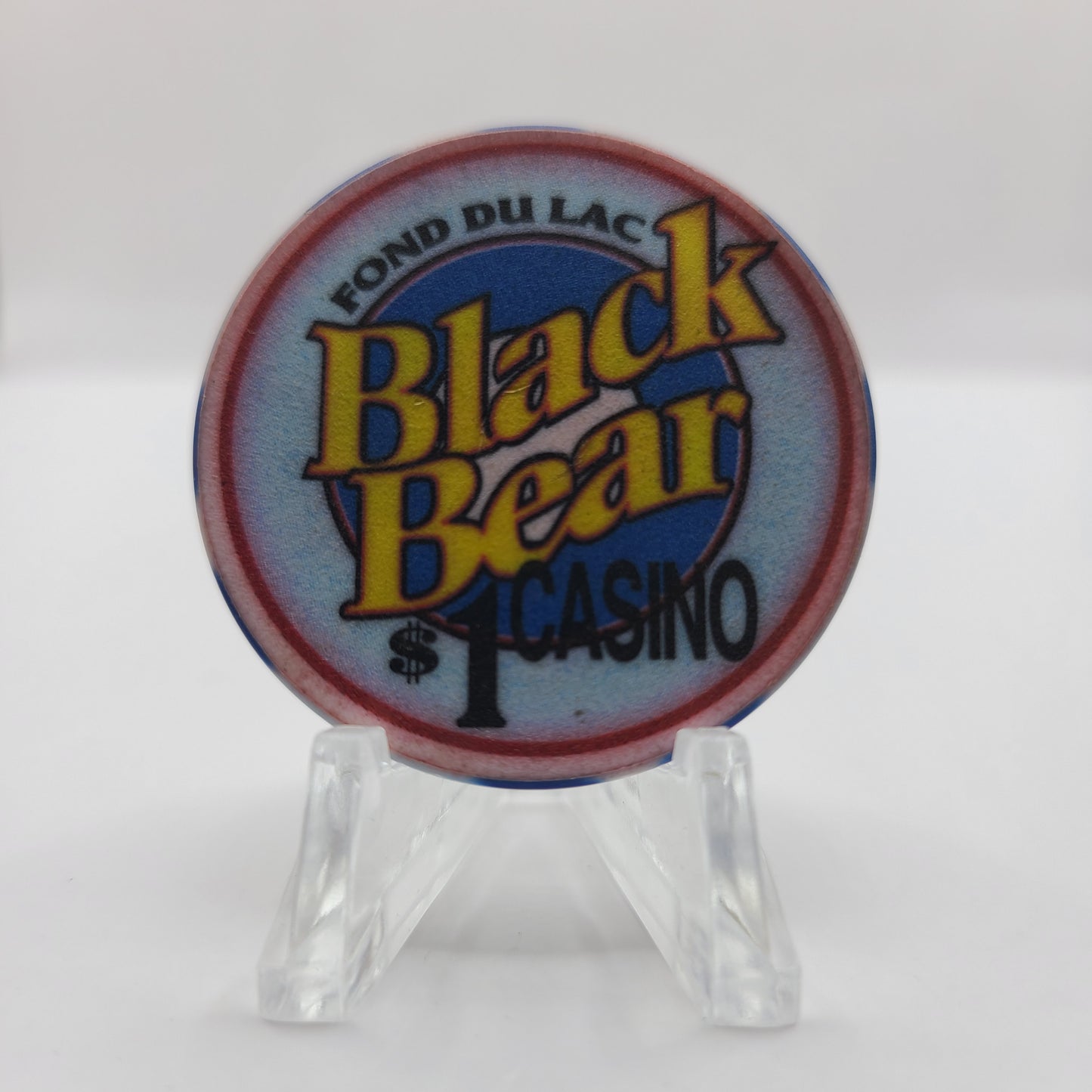 Black Bear Casino Carlton Minnesota $1 Chip