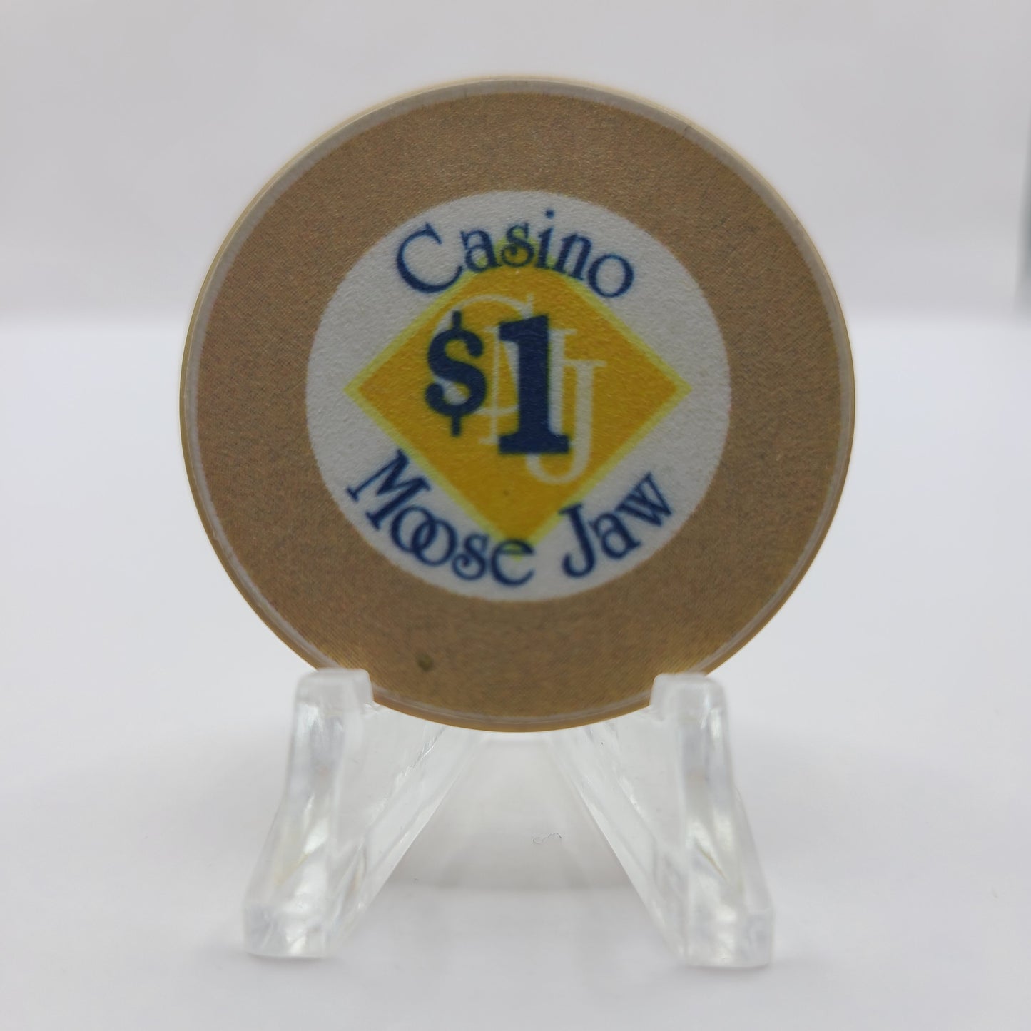 Casino Moose Jaw Moose Jaw Saskatchewan Canada $1 Chip