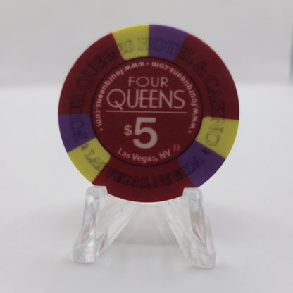 Four Queens Hotel Casino Las Vegas Nevada 2024 $5 Chip