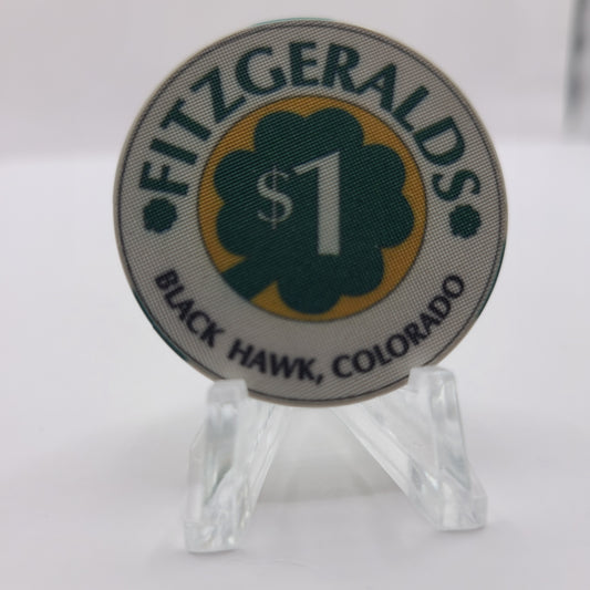 Fitzgeralds Casino Black Hawk Colorado 2009 $1 Chip (Linen)