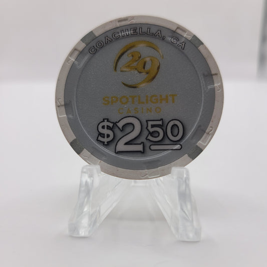 Spotlight 29 Casino Coachella California $2.50 Chip