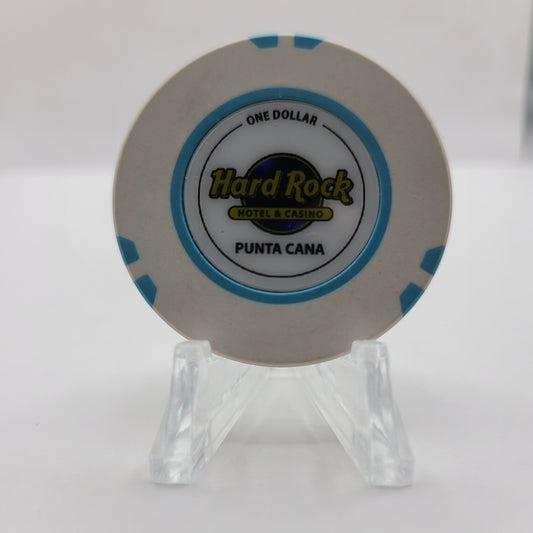 Hard Rock Hotel Casino Punta Cana Dominican Republic $1 Chip