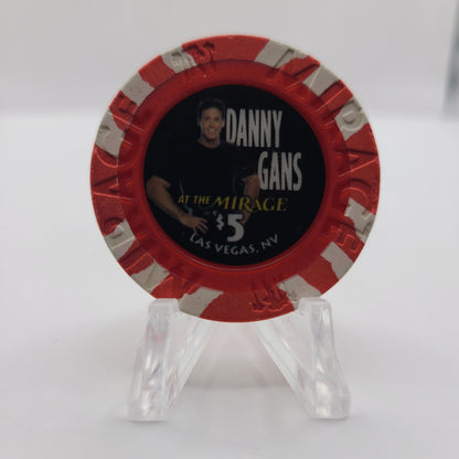 Mirage Hotel Casino Las Vegas Nevada 2000 $5 Chip V5050 "Danny Gans"