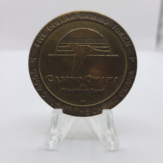 Casino Omaha Onawa Iowa $5 Gaming Token