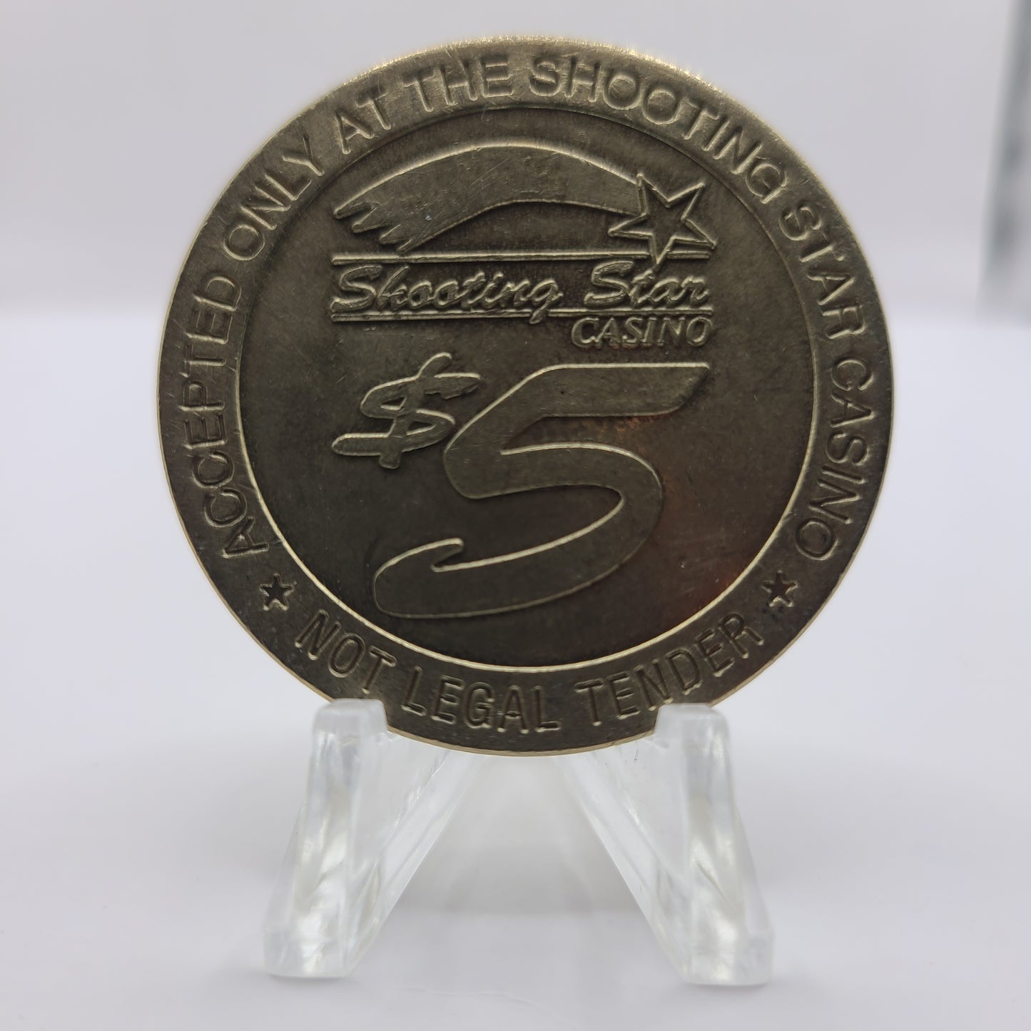 Shooting Star Casino Mahnomen Minnesota $5 Token